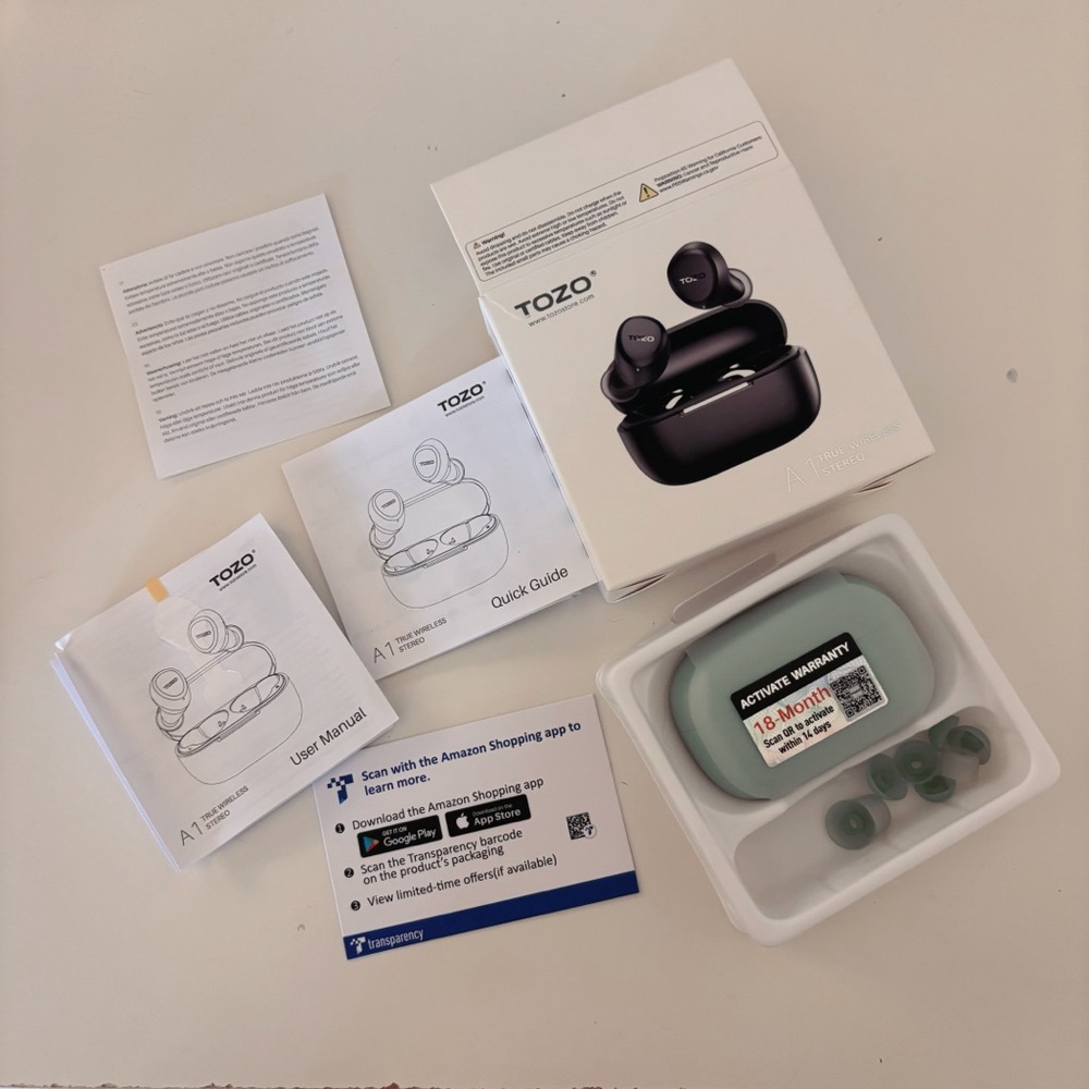 A1 True Wireless Earbuds - Green - Picture 3 of 13